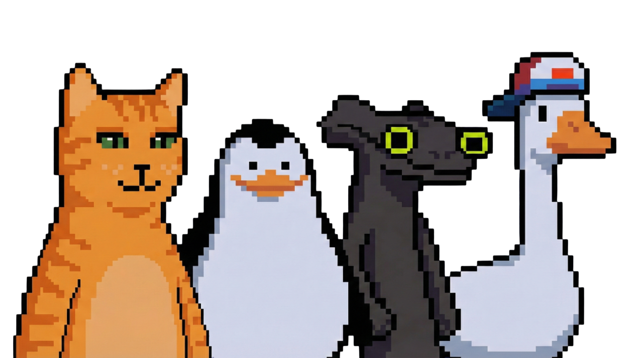 Personnages côtes à côtes